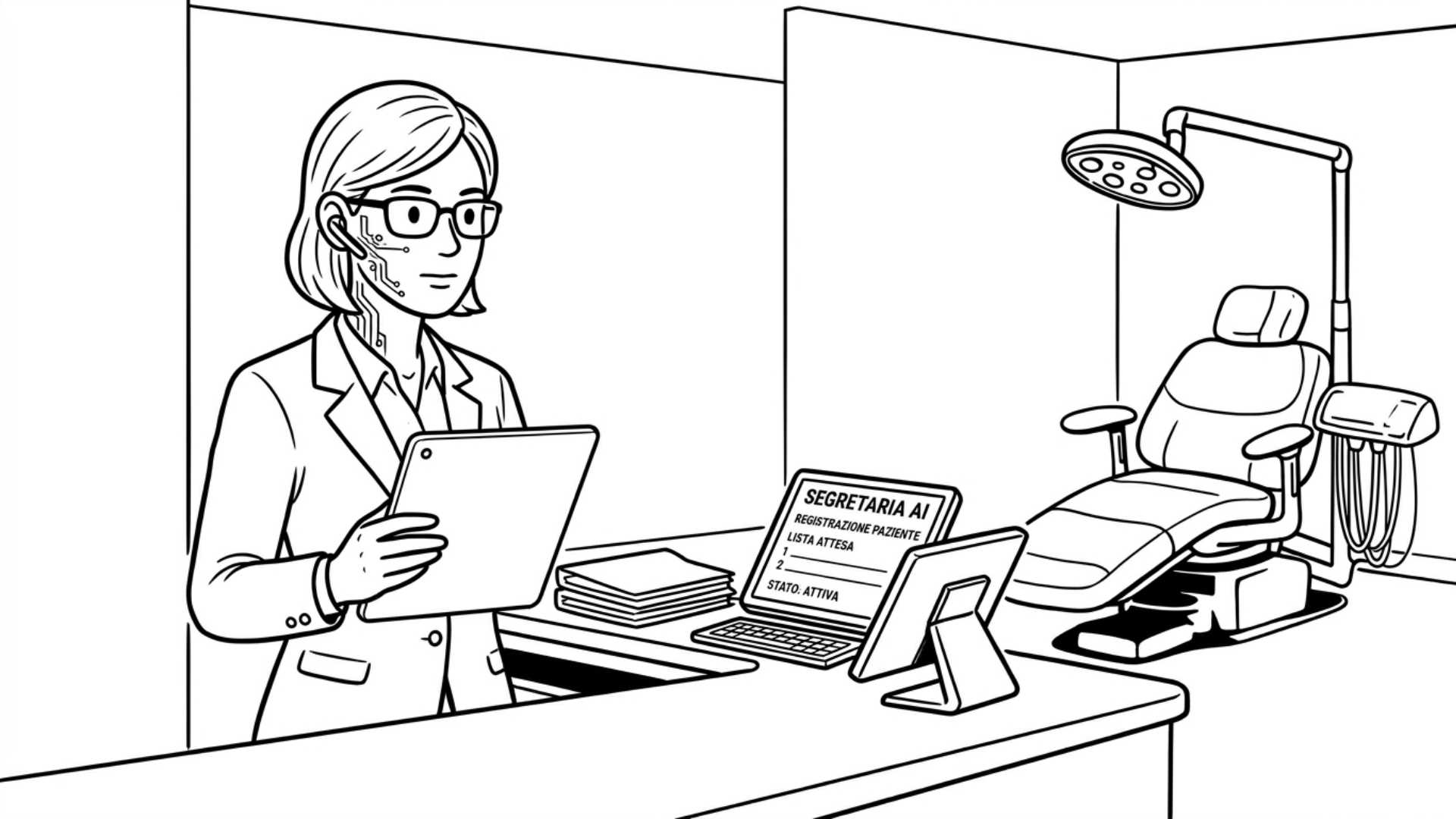 Segreteria AI per studio odontoiatrico